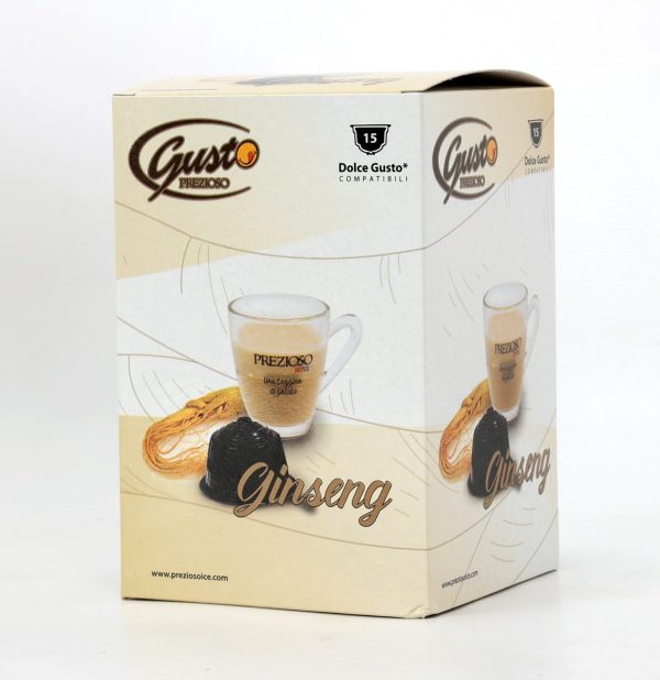 Capsule Ginseng Coffè compatibili Nescafe Dolce Gusto - Caffè Prezioso